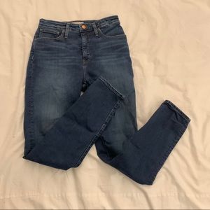 Madewell High Waist Curvy Skinny Jeans